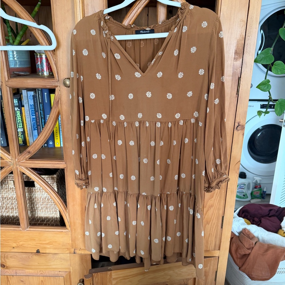 Floral Brown Dress Madewell c’è